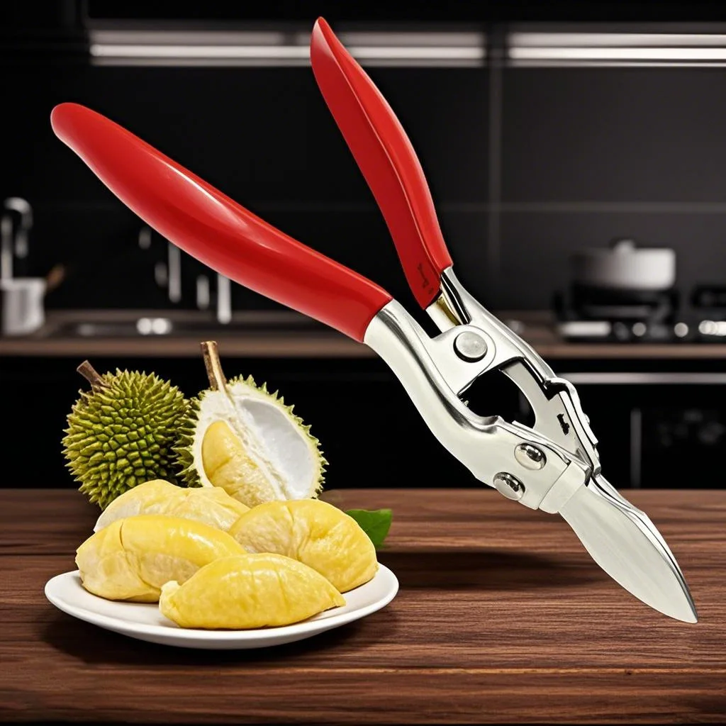 

Open Durian Tongs, Fruit Opener, Peel Durian Knife, Open Fruit, Watermelon, Jackfruit, Kitchen Tools