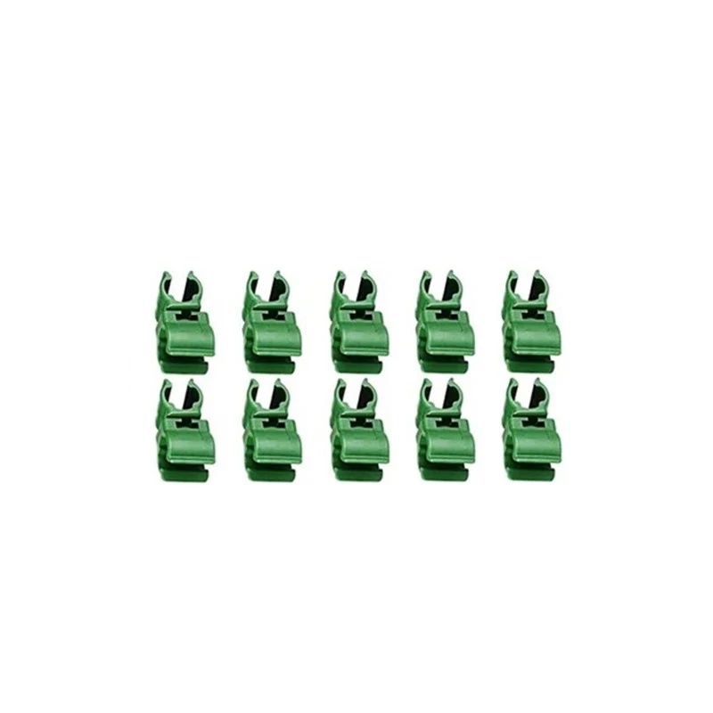 10 STKS Universele Plastic Clips Plant Ondersteuning Vaste Connector Pijlers Tuinieren 11mm Vaste Beugel Klimmen Pergola Connector