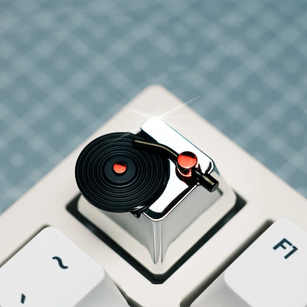 Personalizowane nakładki na klawisze z winylu DIY do klawiatur mechanicznych z krzyżowymi ośmi, artystyczne nakładki na klawisze, retro ESC, kreatywne nakładki dekoracyjne. — zdjęcie produktu 2