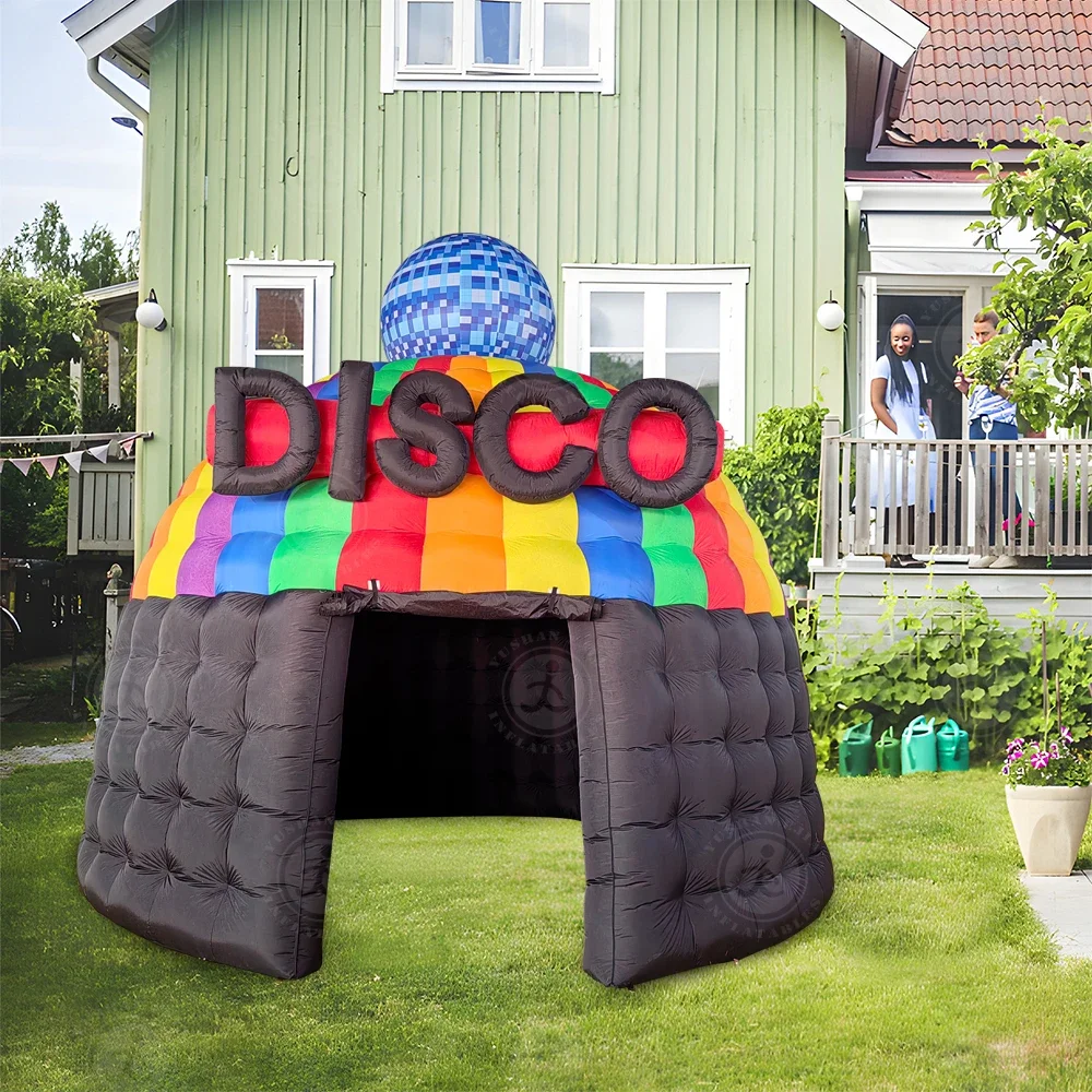 

JWPremium Inflatable Disco Bouncer Jumping House Dome Designed for Safe and Joyful Play at Kids' Parties