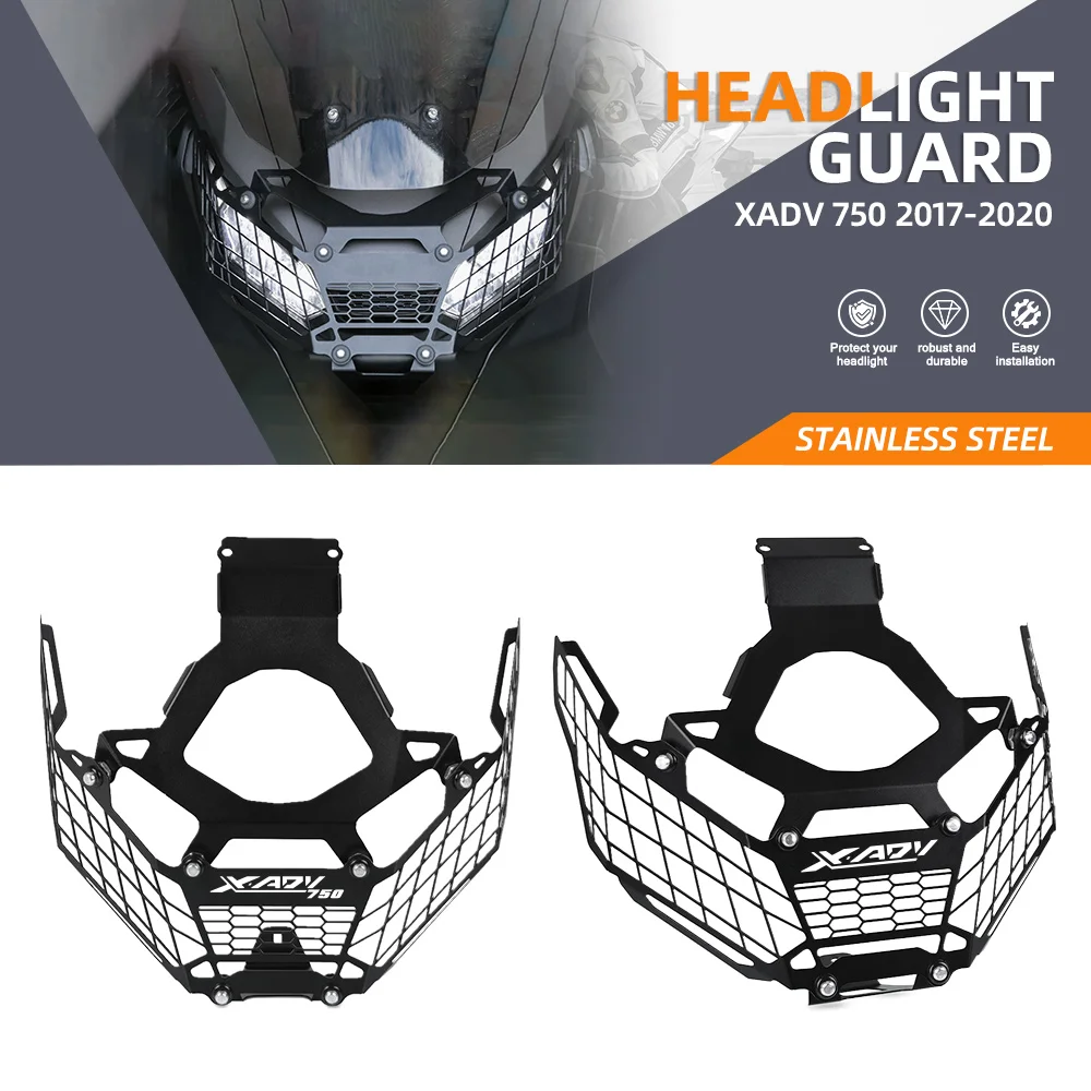 Headlight Guard Protector Cover FOR HONDA XADV 750 2017 2018 2019 2020 Headlamp Head Light Shield Accessories X-ADV750