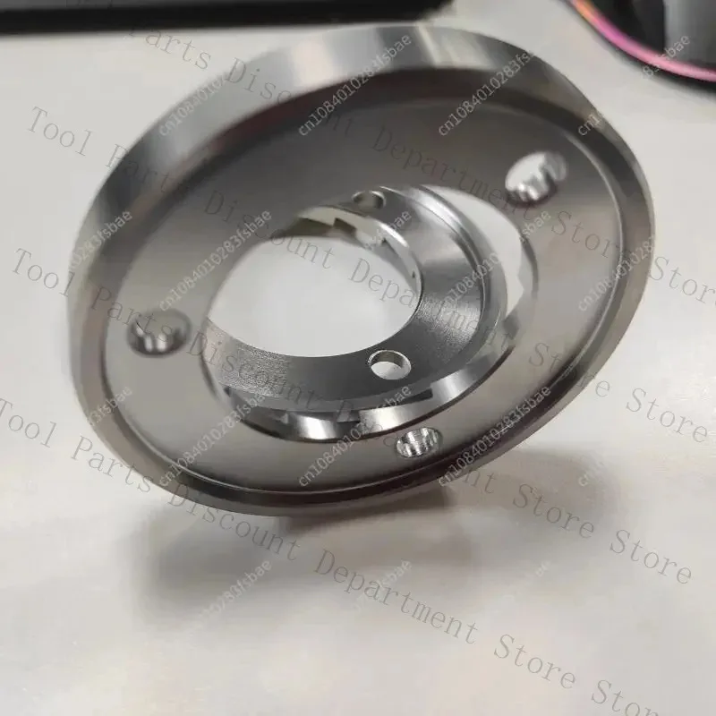 64Mm Coffee Bean Stainless Steel Accessories Flat Knife Grinding Disc (2Pcs Counterclockwise Tooth Pattern)