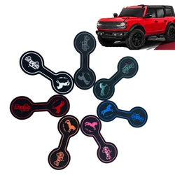 Auto Cup Untersetzer für Ford Bronco Softdrink Getränke halter Anti-Rutsch-Pad täglich Interieur Zubehör Auto-Styling