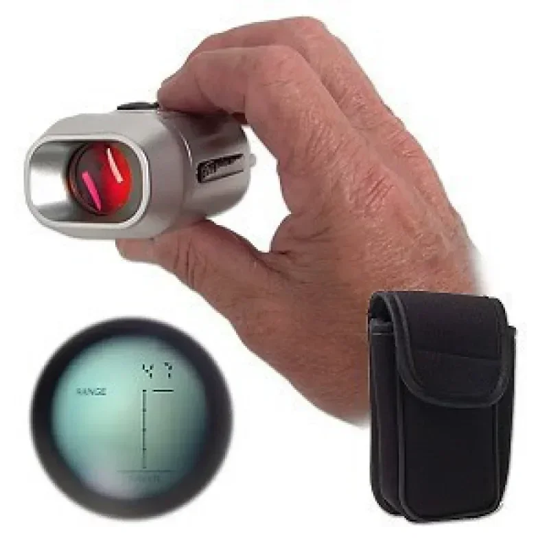 Imagem -04 - Telescópio Digital Optic Golf Range Finder Yard Scope Medir Distância Medidor Monocular Rangefinder Caça Ferramenta de Medição 7x18