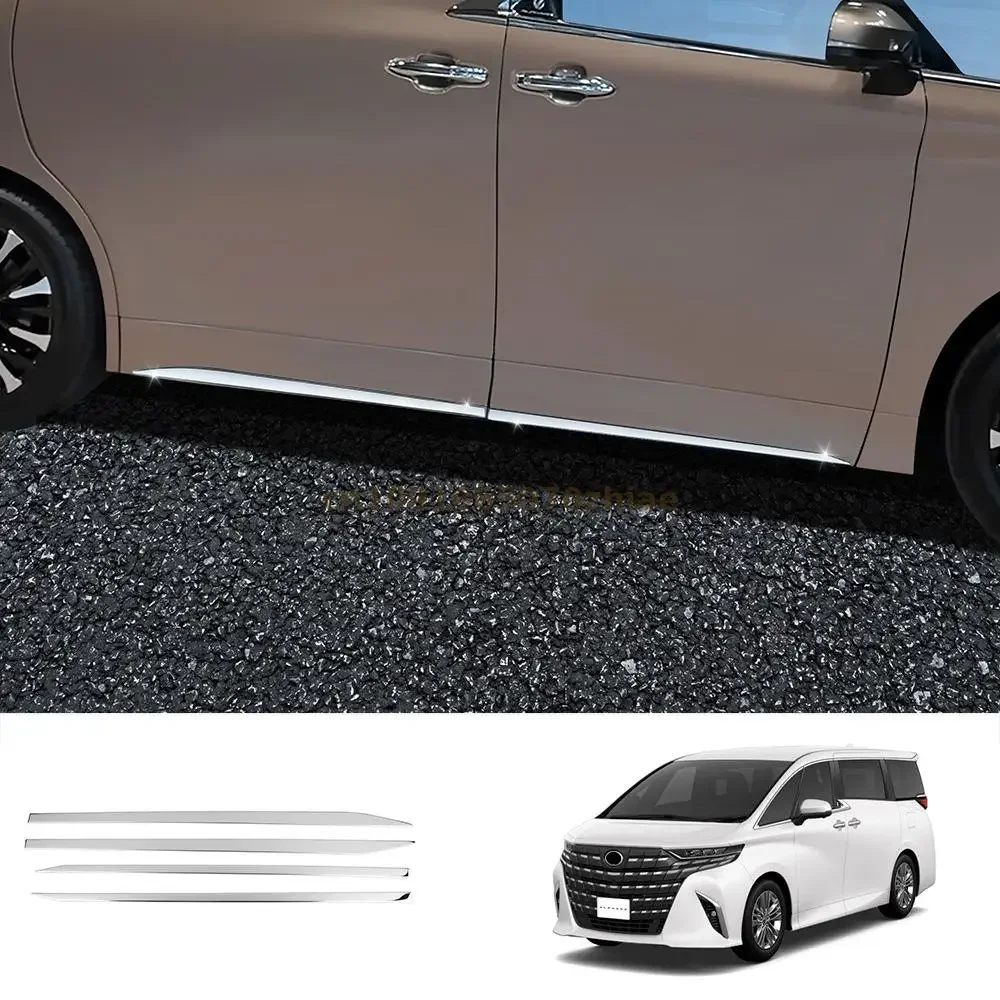 

For 2023 Toyota ALPHARD/VELLFIRE 40 Side Door Body Molding Cover Trim Side Door Protective Trim Accessories