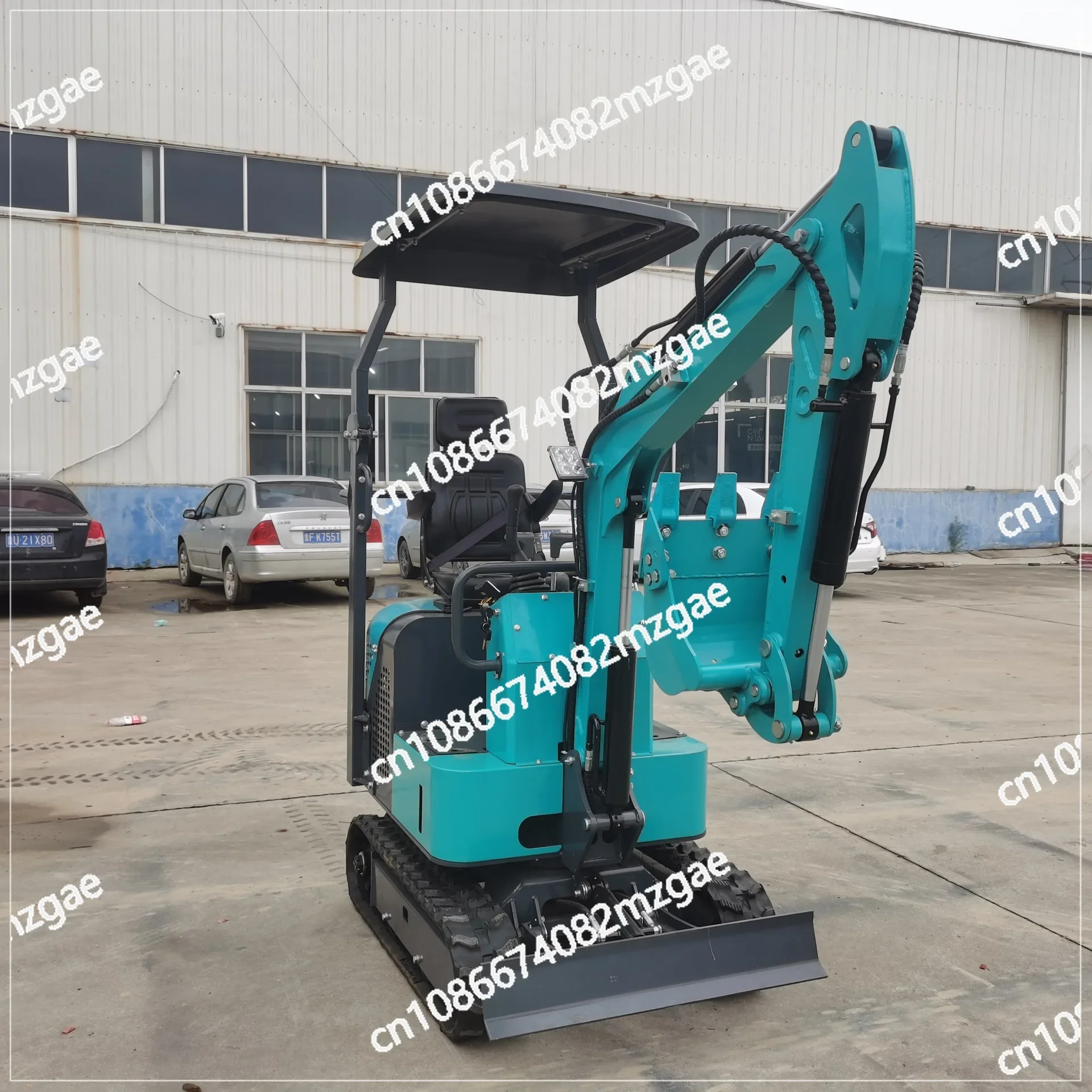 JSH17 Mechanical Excavator Mini Excavator for Ditching and Dredging Landscapes