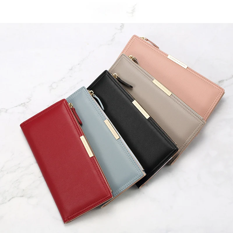 

Women PU Leather Wallets Female Long Hasp Purses Large Capacity Money Bag Phone Pocket Multifunction Clutch Coin Card Holder