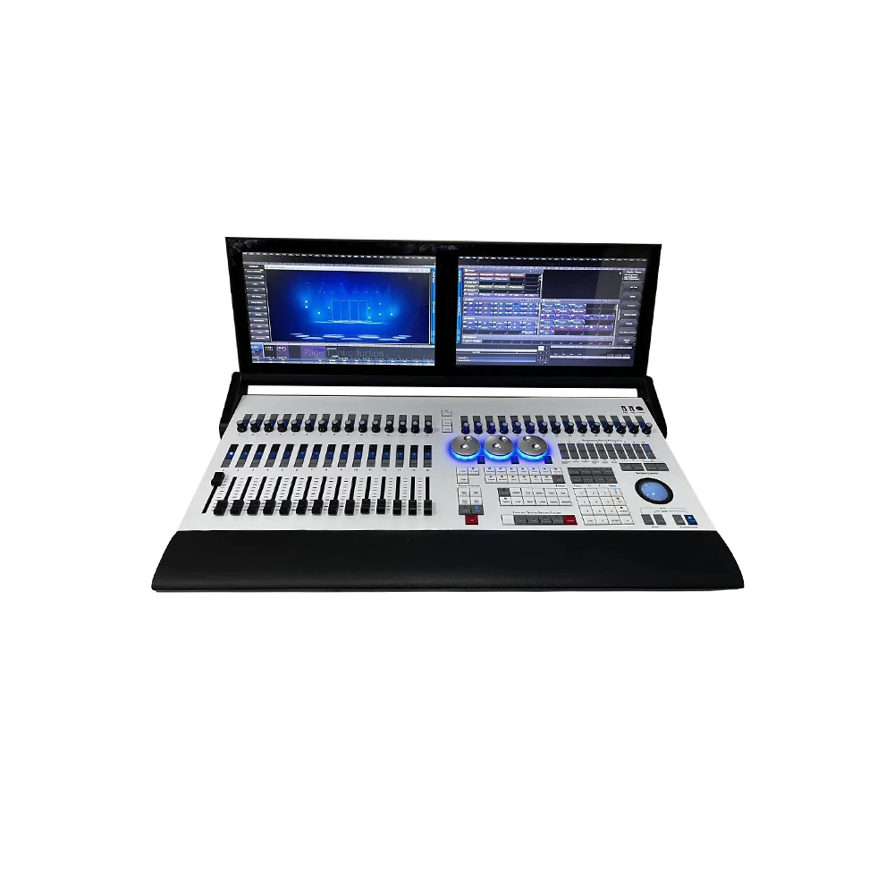 

Avolite-s Tiger Folding Screen Sapphire Console Dimmer Stage Lighting Controller ForTheaters Festivalsa Large-Scale Light Shows
