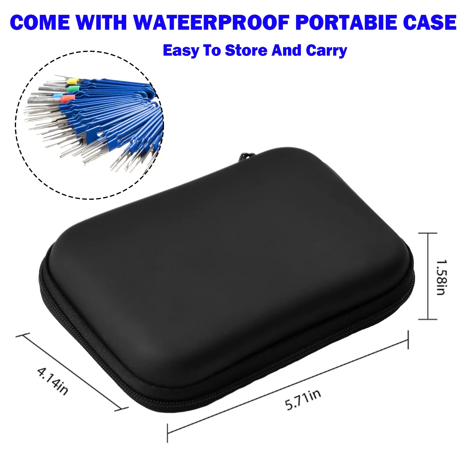 36 pz Kit di Strumenti per la Rimozione Terminale Strumento Depinning Connettore Elettrico Pin Rimozione Terminali Auto Smontaggio Utensili A Mano