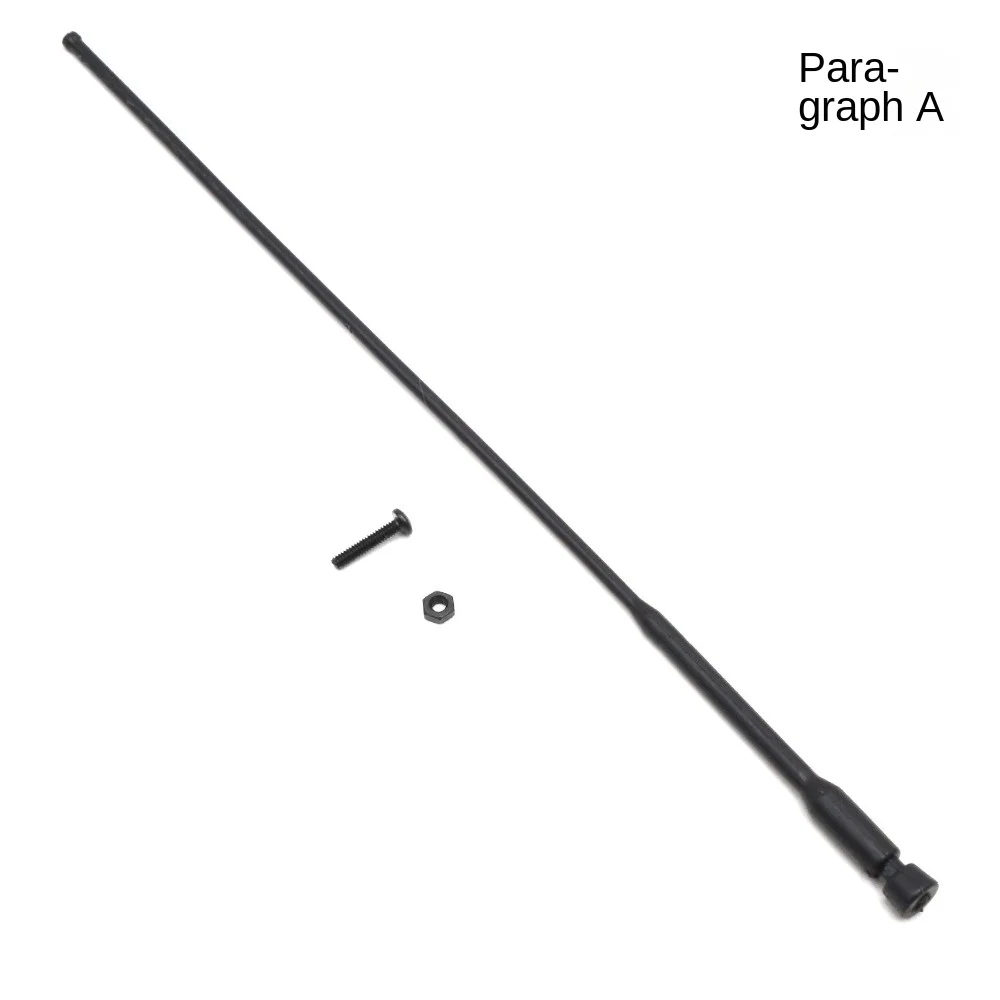 Antenne inoler RC en plastique pour TRtage SCX10, pièces de mise à niveau de ligne de signal noire, accessoires de voiture RC simulés, 1/8 1/10, nouvelle collection