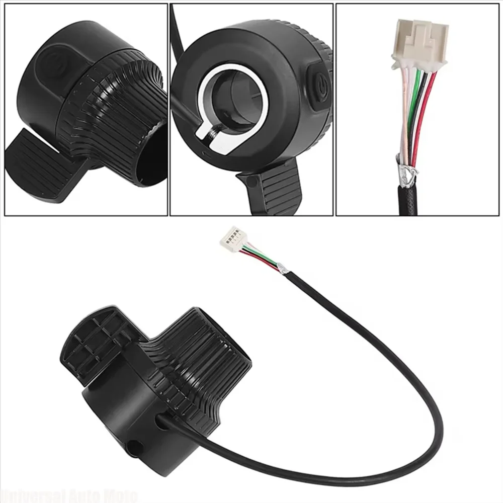 Electric Scooter Throttle Accelerator Assembly Compatible with Kugoo Kukirin G2 G3 G4 Replacement Thumb Speed Switch Part
