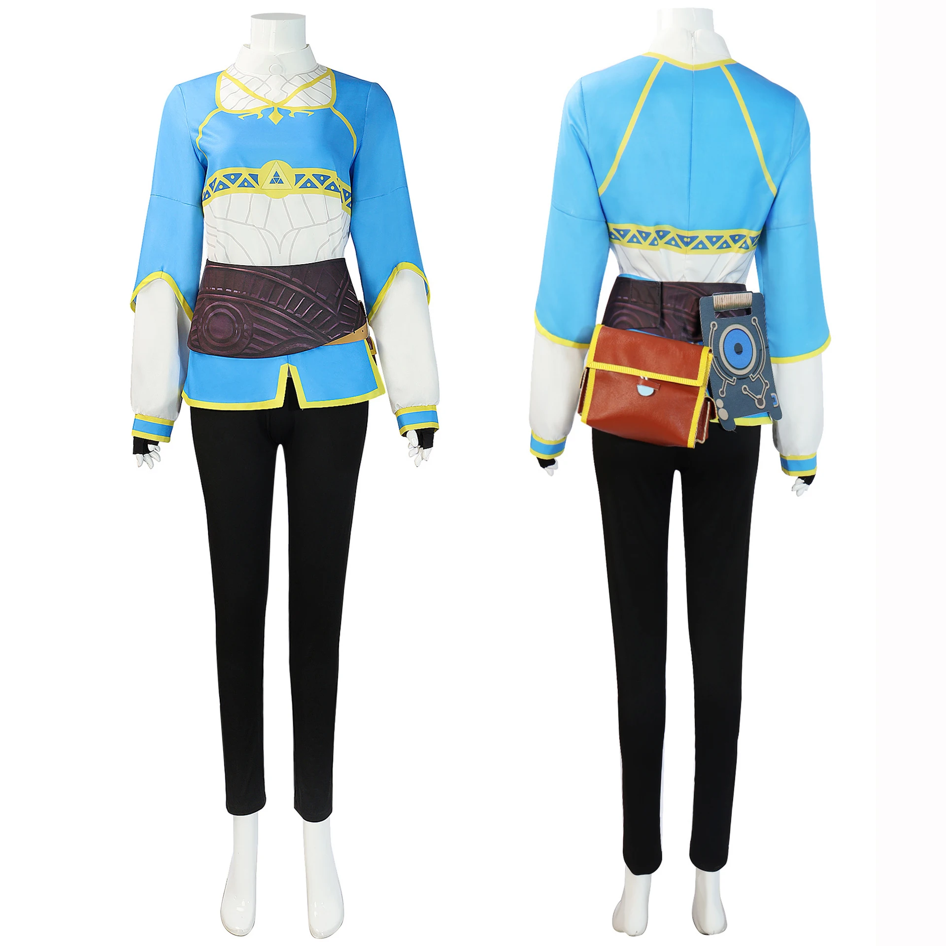 Game Zelda Princess Cosplay Costume Adult Women Girls Uniform Suit Halloween Outfit Performance Party