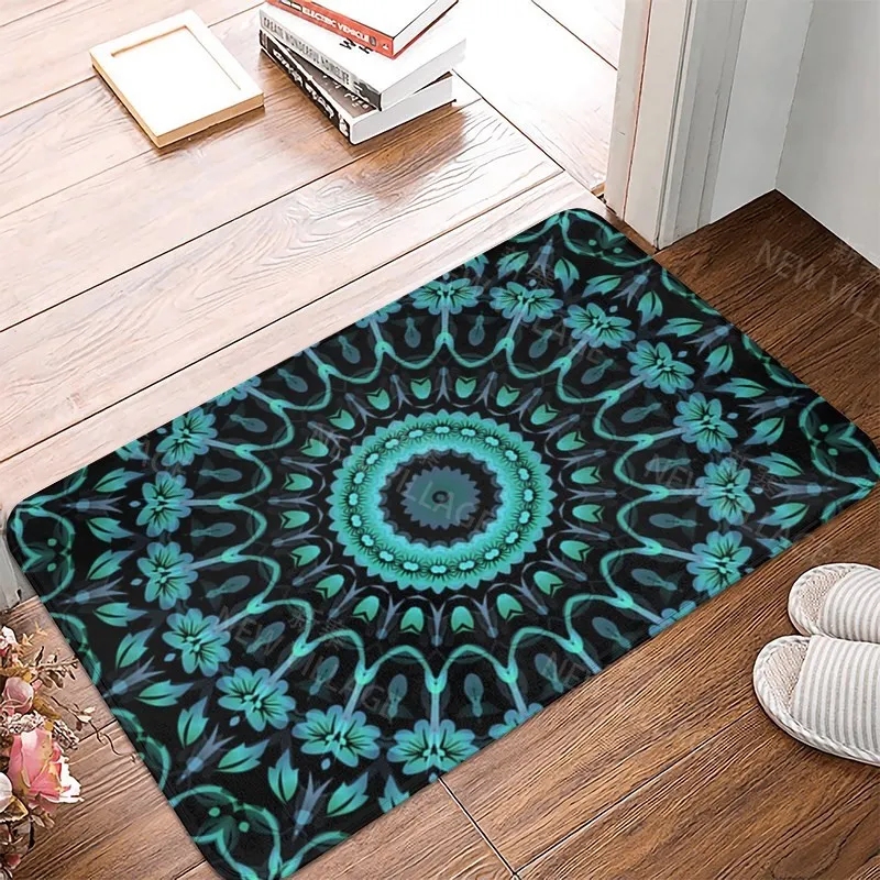 Mandala Anti-slip Bath Mat Bathroom Small Rug Shower Mat Home Decor Door Mat Kitchen Bedroom Entrance Room mats Persia vintage