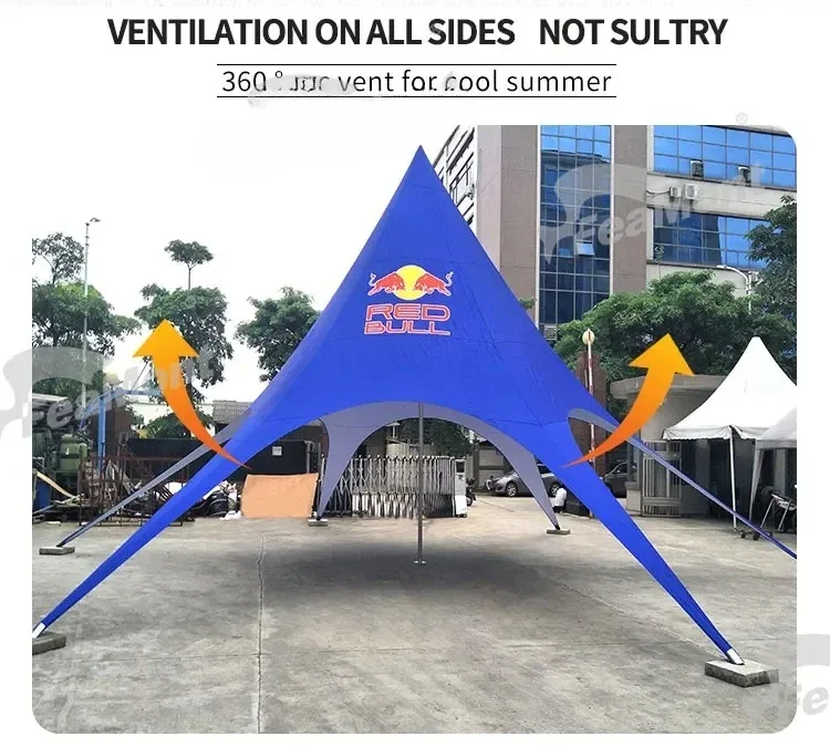 Custom Event Spider Tent Camping Beach Star Spider Tent