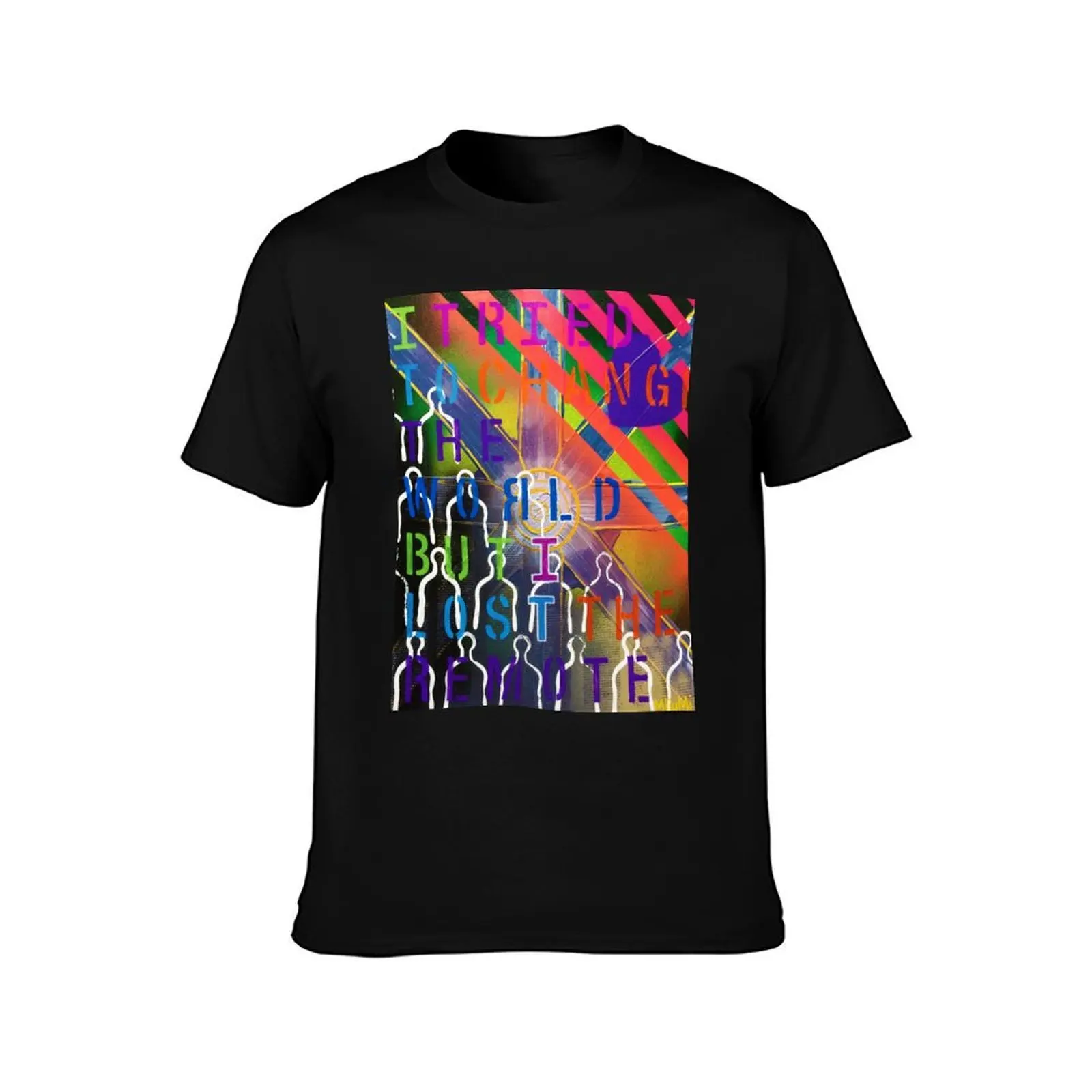 I Lost the Remote T-Shirt Breathable Workout Short Sleeve Top T-Shirt