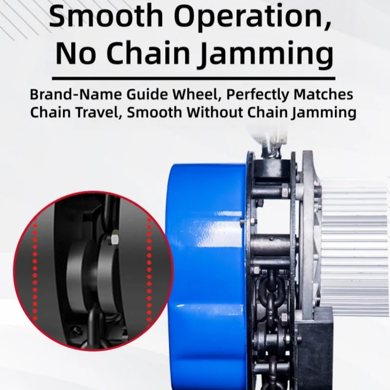 Electric Chain Hoist Lifting Implement Industrial Chain Type Electric Material Lifting Equipment with Handheld Control Switch