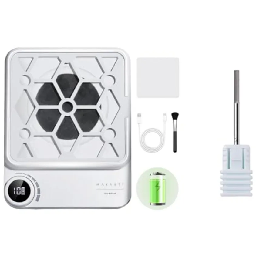 

Перезаряжаемый пылесборник для маникюра 5500 об/мин, безопасная насадка-фреза из карбида вольфрама для удаления кутикулы, игольчатая насадка для маникюра