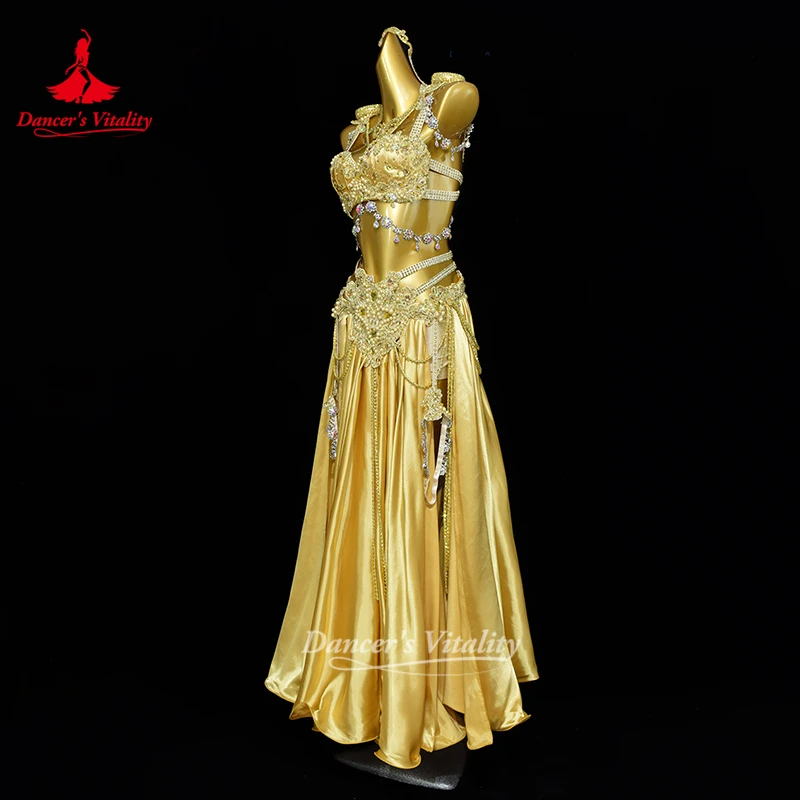 BellyDance Costumes Customized High-end Luxury Temperament Competition Performance Clothing Oriental Dance Set Dance's Vitality