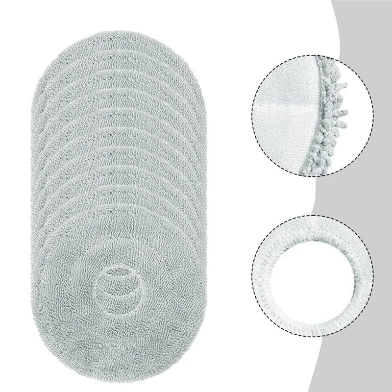 

A26T-Mop Cleaning Pad Replacement For JONR P20 Pro Robot Vacuum Cleaner Accessories