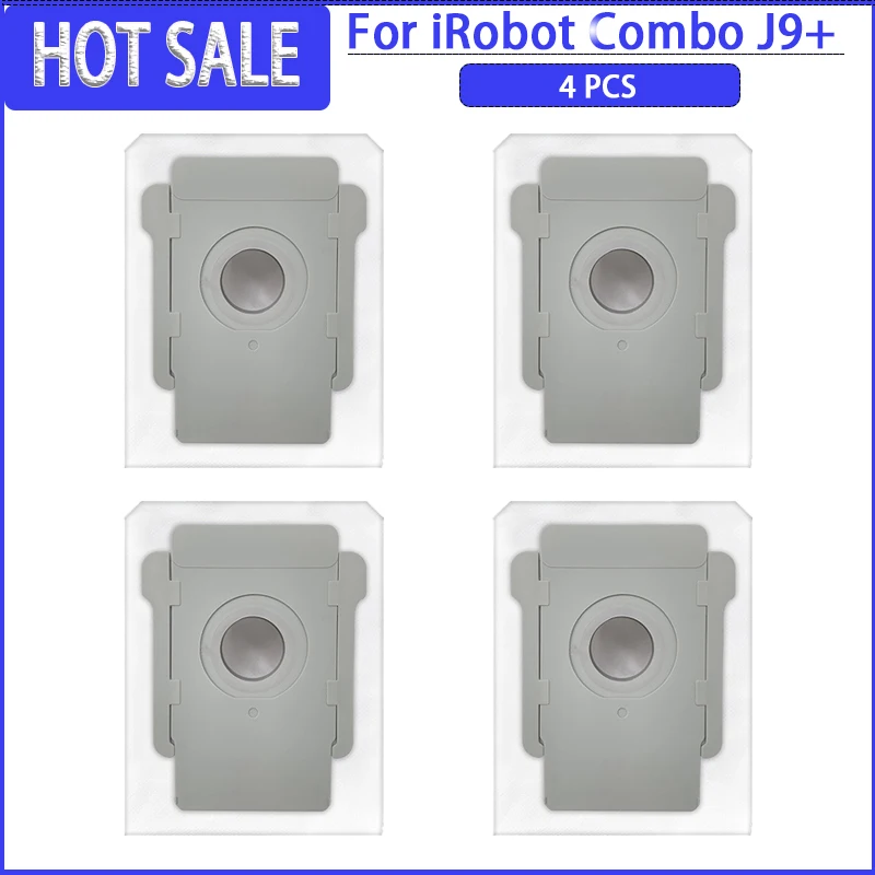Geschikt voor (iRobot Roomba COMBO J7+ / COMBO J9+ / COMBO 10 Max) Vacuümonderdelen Hoofdrol Zijborstel Hepa Filter Mop Doek Stofzak