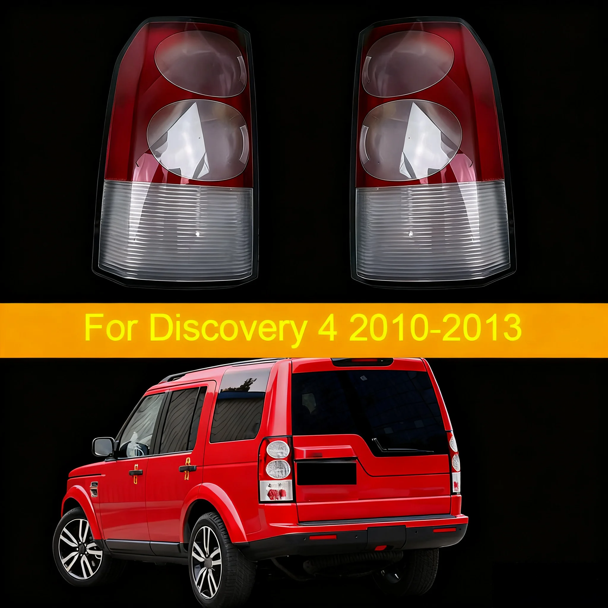

Car Rear Lamp Tail Lamp Cover Rear Lamp Shell Lampshade for Land Rover Discovery 4 2010-2013