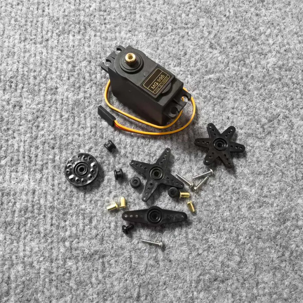 Servos numériques MG995 MG996R, 1 pièce, 13KG 15KG, engrenage métallique pour avion RC, voiture, camion, hélicoptère, bateau, jouets, modèle spécial