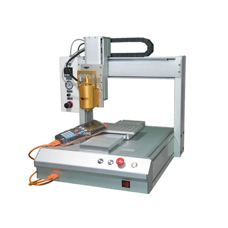

Hot melt glue dispenser, desktop type, glue sprayer equipment
