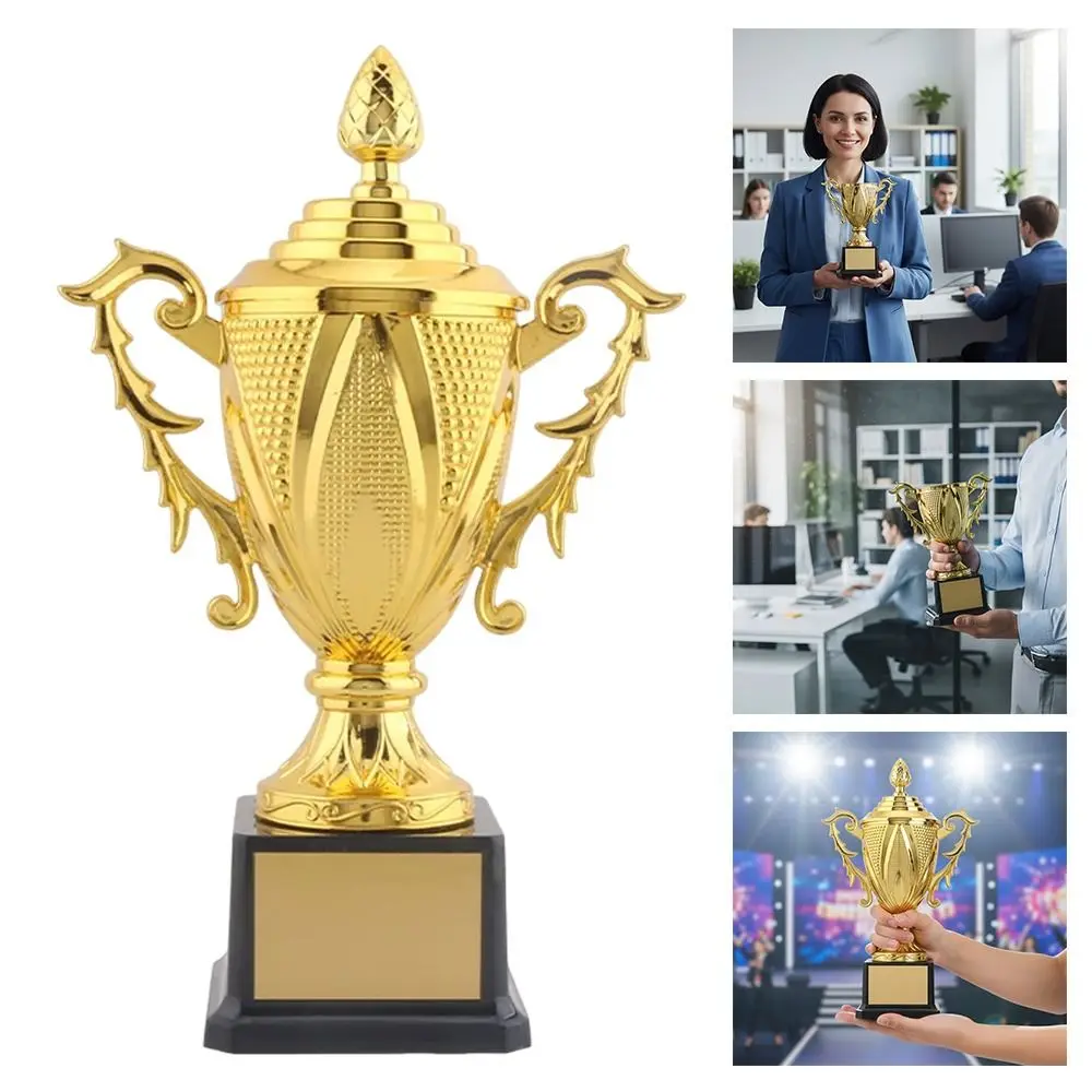 Souvenirs Gold Color Metal Trophy Metal Model Large Size Champion Trophy Small Gold Trophy Kindergarten