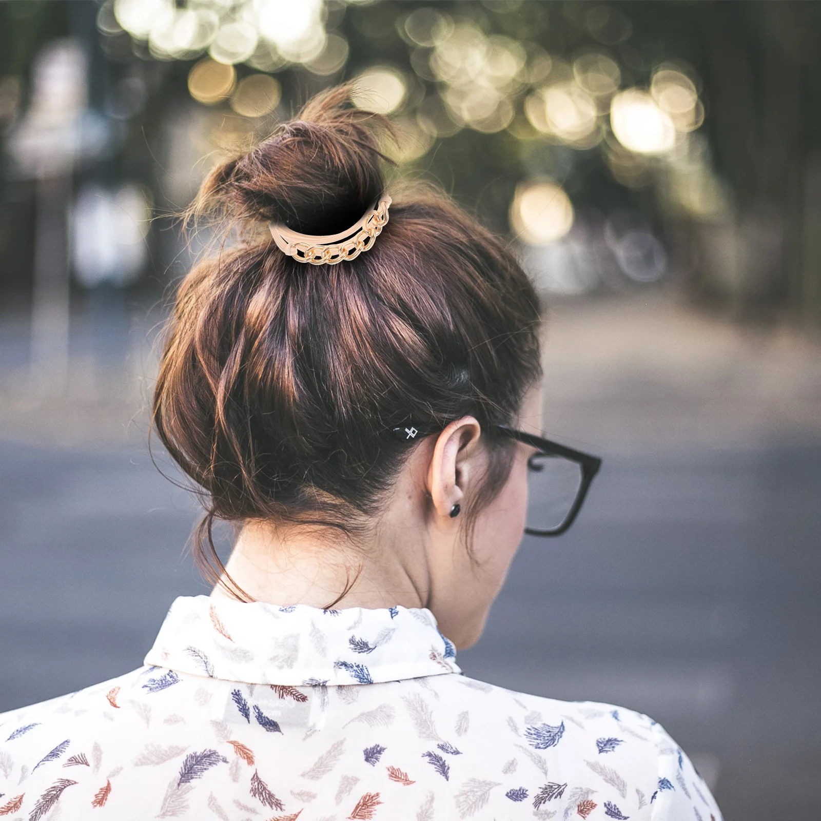 

Набор из 3 универсальных эластичных резинок для волос (скранчи) для женщин и девушек, аксессуары для свадеб, вечеринок и повседневного использования, резинки для волос, женский браслет