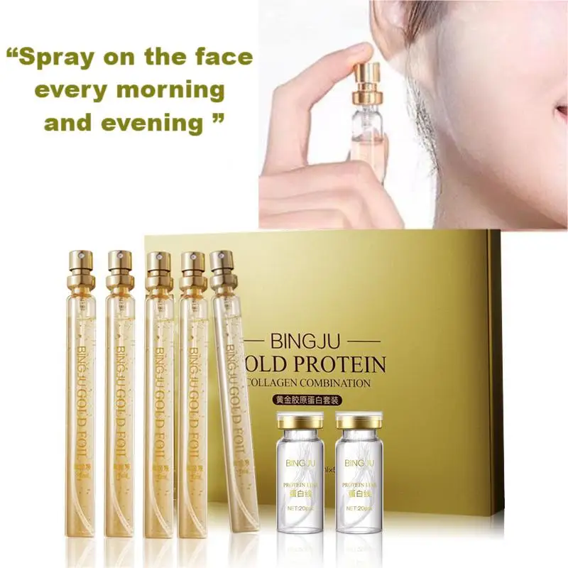 

Instant Lift Collagen Protein Thread Set Face Filler Absorbable Thread Firming Silk Fibroin Line Carving Anti-aging Face Essence