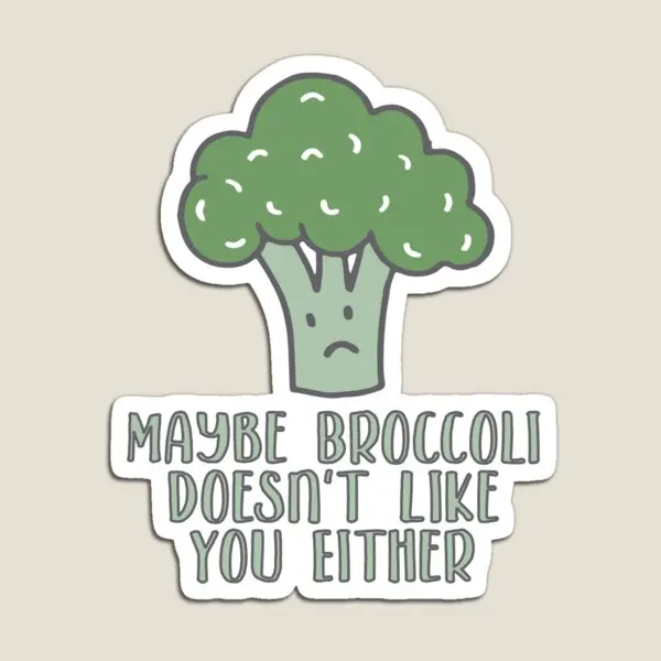 Возможно, брокколи не понравился Вам, магнит для детской комнаты, милый Магнитный декор, смешная фотография