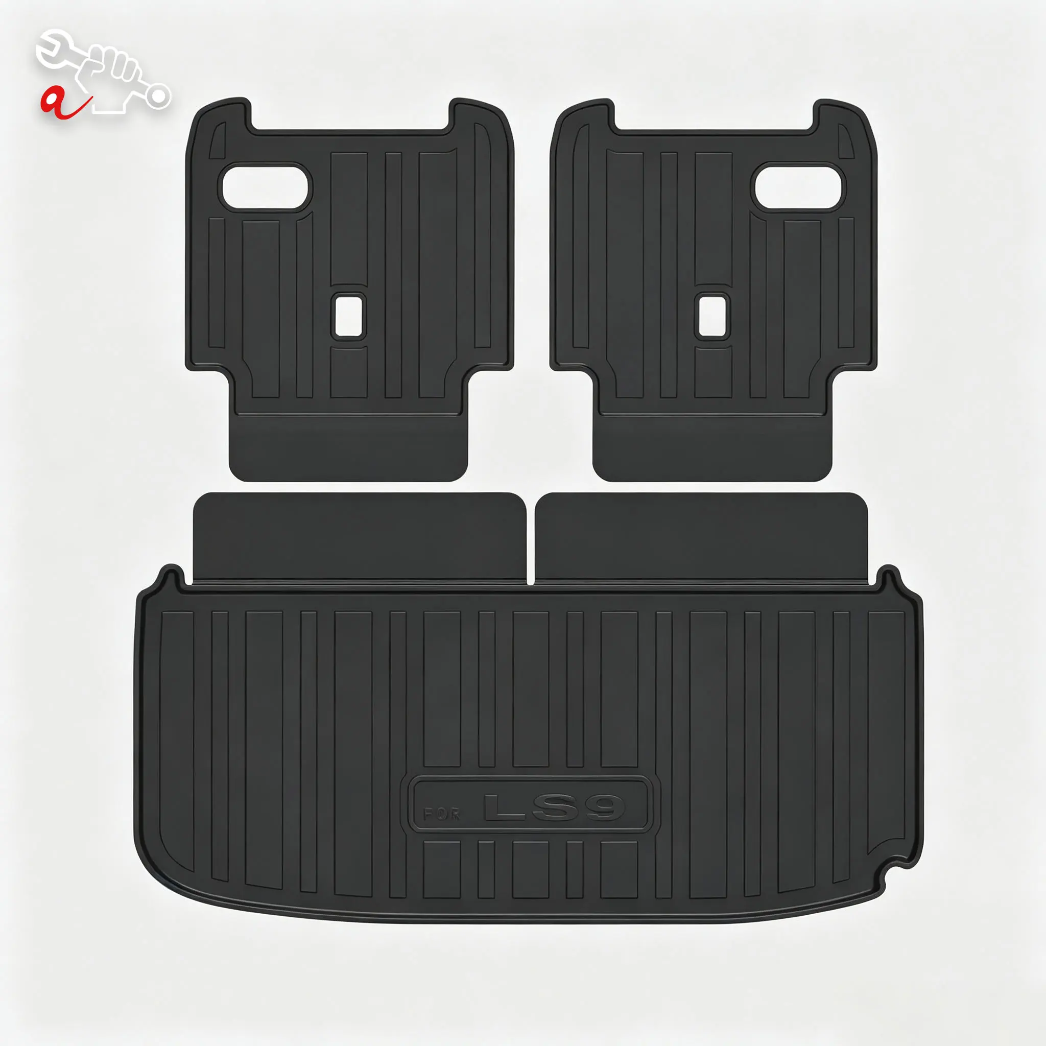 Custom Fit TPE Trunk Mat For IM LS9 2025-2026 Rear Cargo Liner Durable Anti-Dirty Cargo Boot Liner Trunk Protection Pad