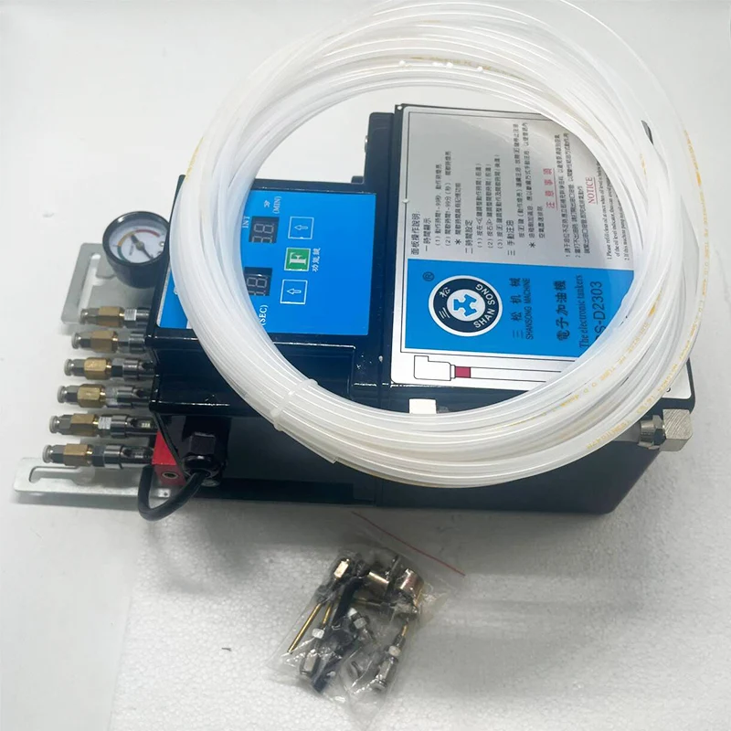 Pelumas Elektronik untuk Mesin Rajut Bundar