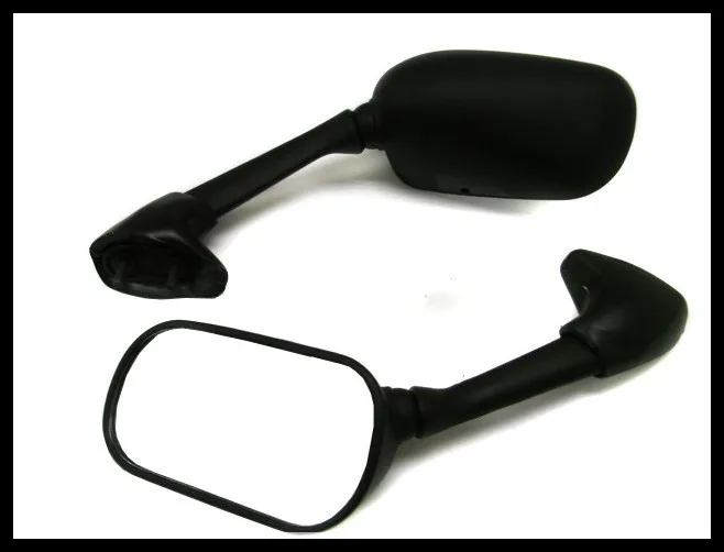 Left & Right Black Side Mirrors for Yamaha YZF R6 2003-2005 /  R6S 2006-2009