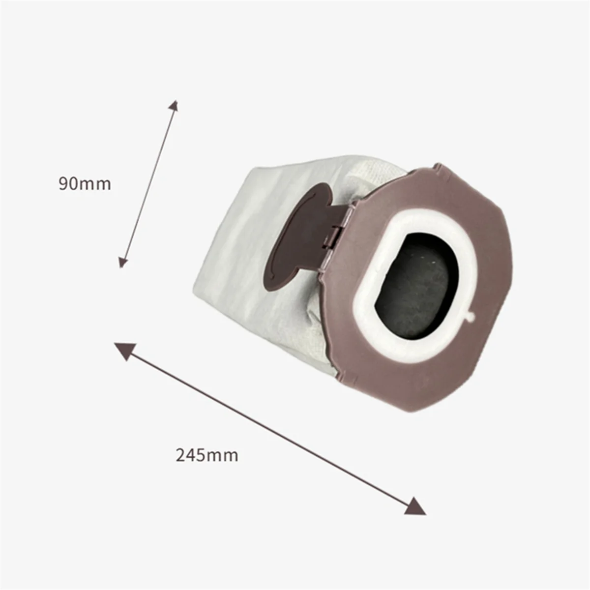 

L65A 20Pcs Replacement Dust Bag for Vorwerk VK7 FP7 Vacuum Cleaner Accessories Antibacterial Activated Carbon Garbage Bag