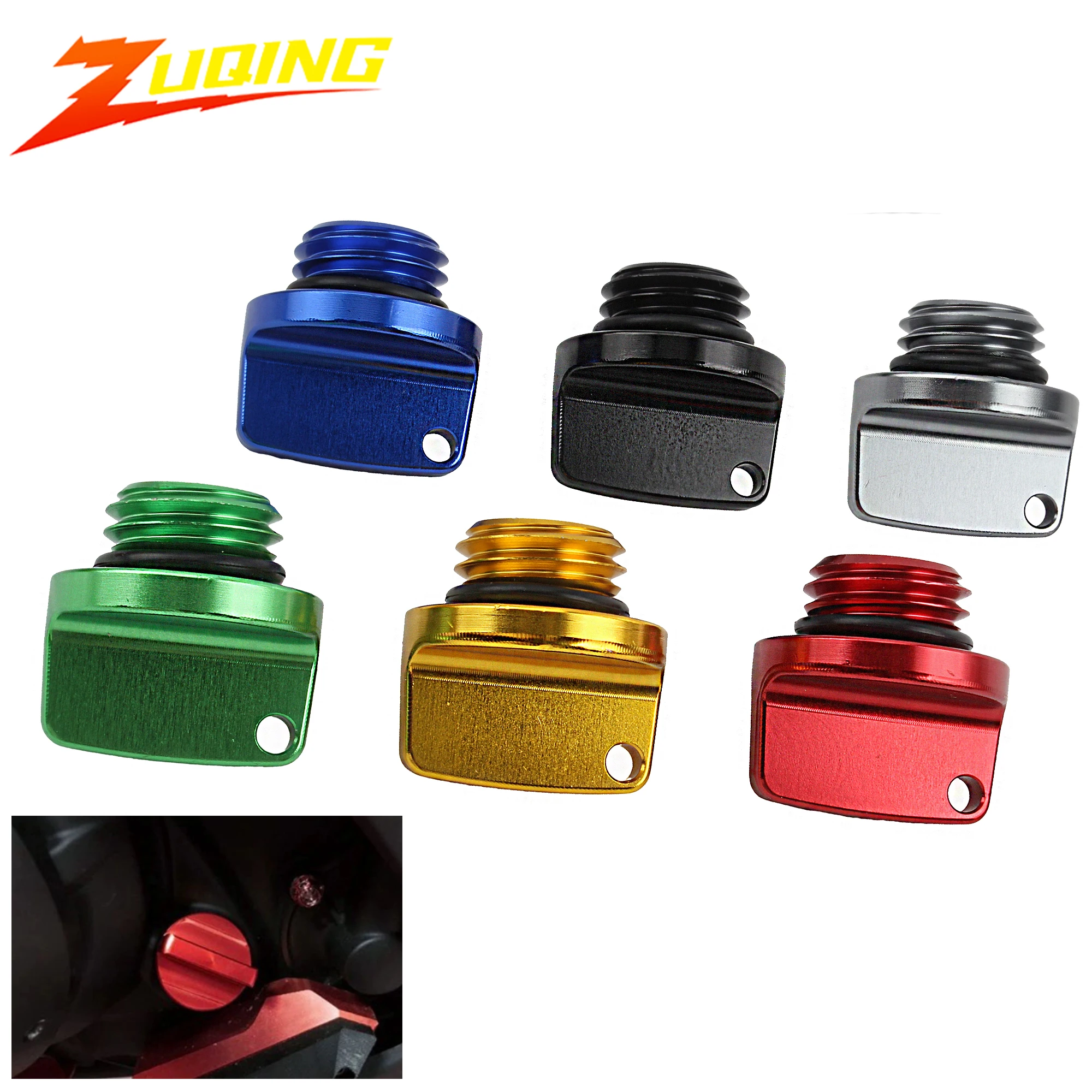 

Universal Motorcycle CNC Engine Oil Filler Cover Motorbike Oil Filler Cap Plug For KTM Honda Yamaha Suzuki Kawasaki Ducati