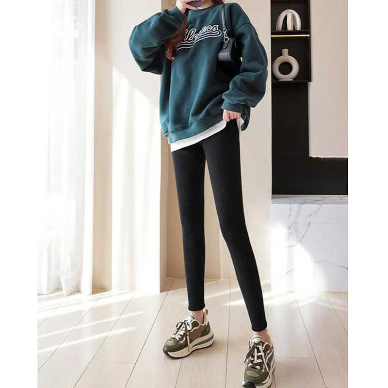 Mulheres inverno engrossado leggings quentes altura cintura velo elevador alta elástica malha leggings mais calças de veludo calças térmicas