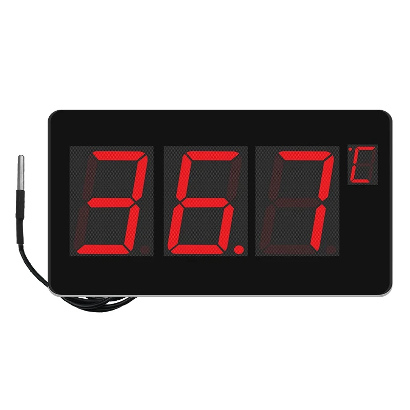 Digital Thermometer Sauna C/F Switch Alarm Function Swimming Pool Probe Thermometer