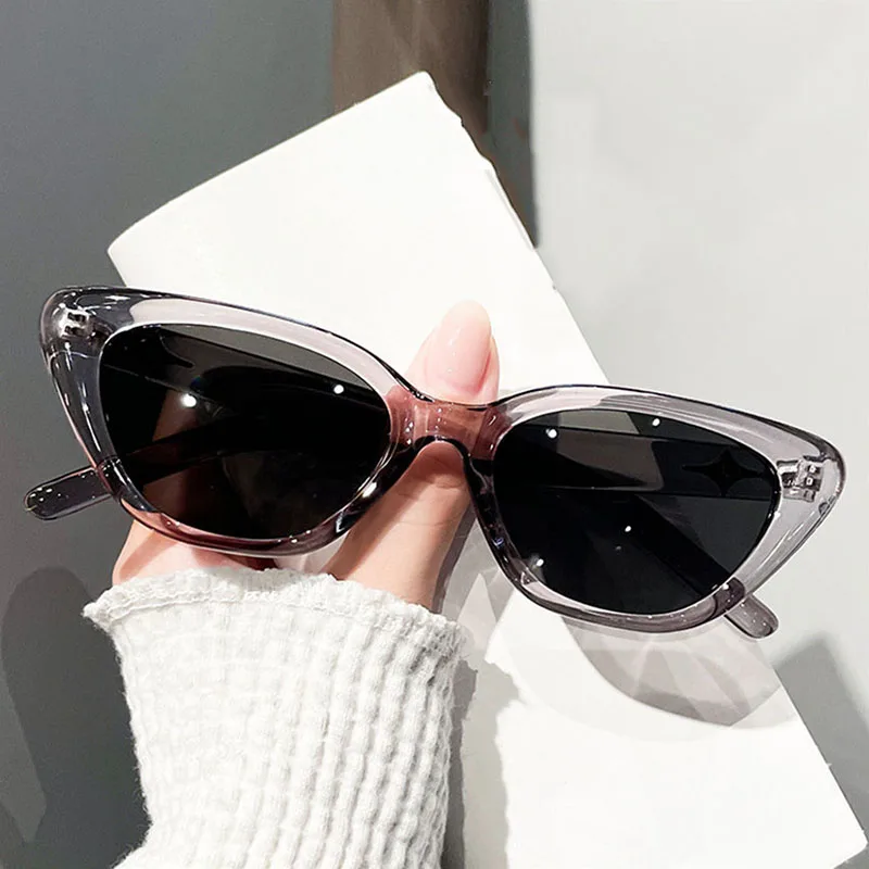 Retro Cat-Eye Sonnenbrille mit Hohem Dopamin-Wert, Unisex, Geeignet für Alle Jahreszeiten, Elegante Modische Sonnenbrille