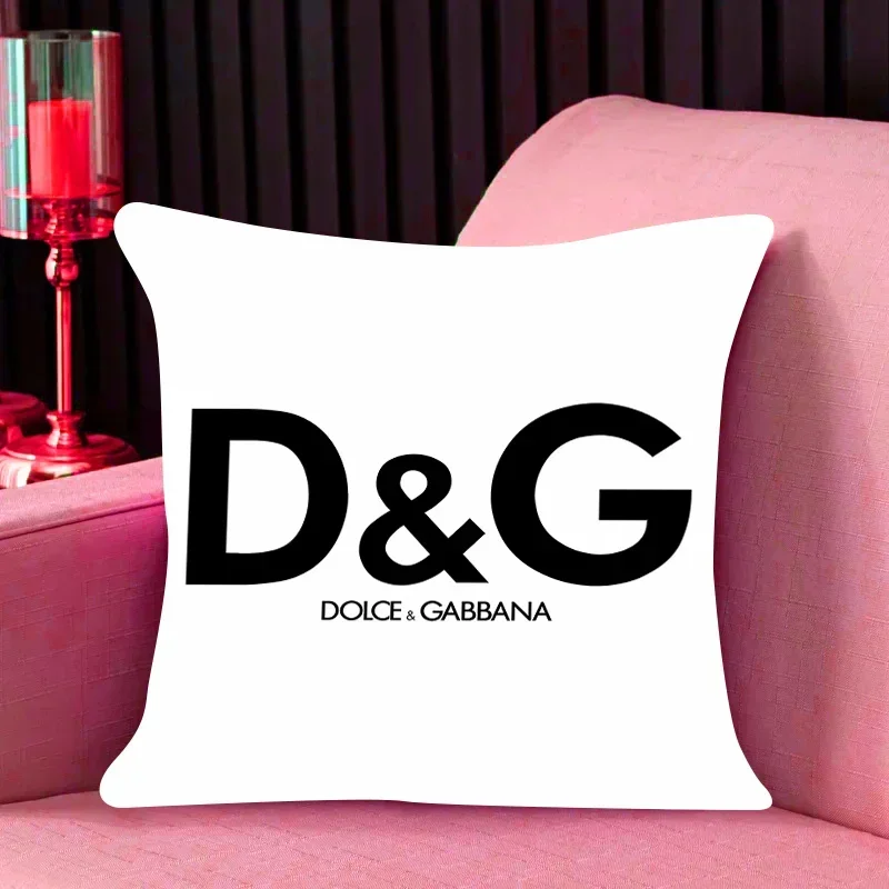 Pillow Cover Birthday Wedding GiftsLabel DGs Luxury Cushions Covers Dakimakura Throw Pillows Iving Room Pillowcase