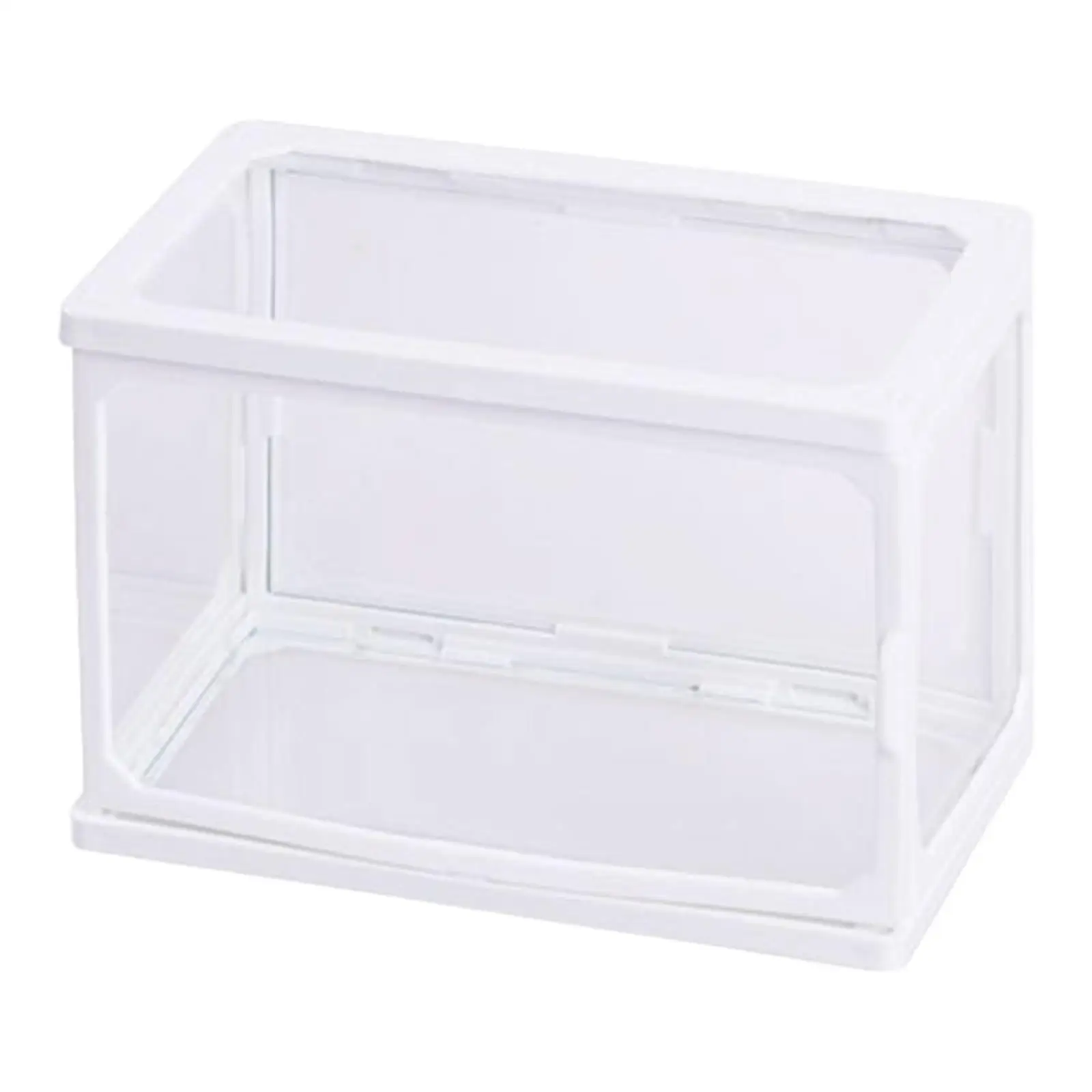 Clear Display Case for Figures Storage Box Multifunctional Display Box for Action Figures Collectibles Office Apartment Dorm