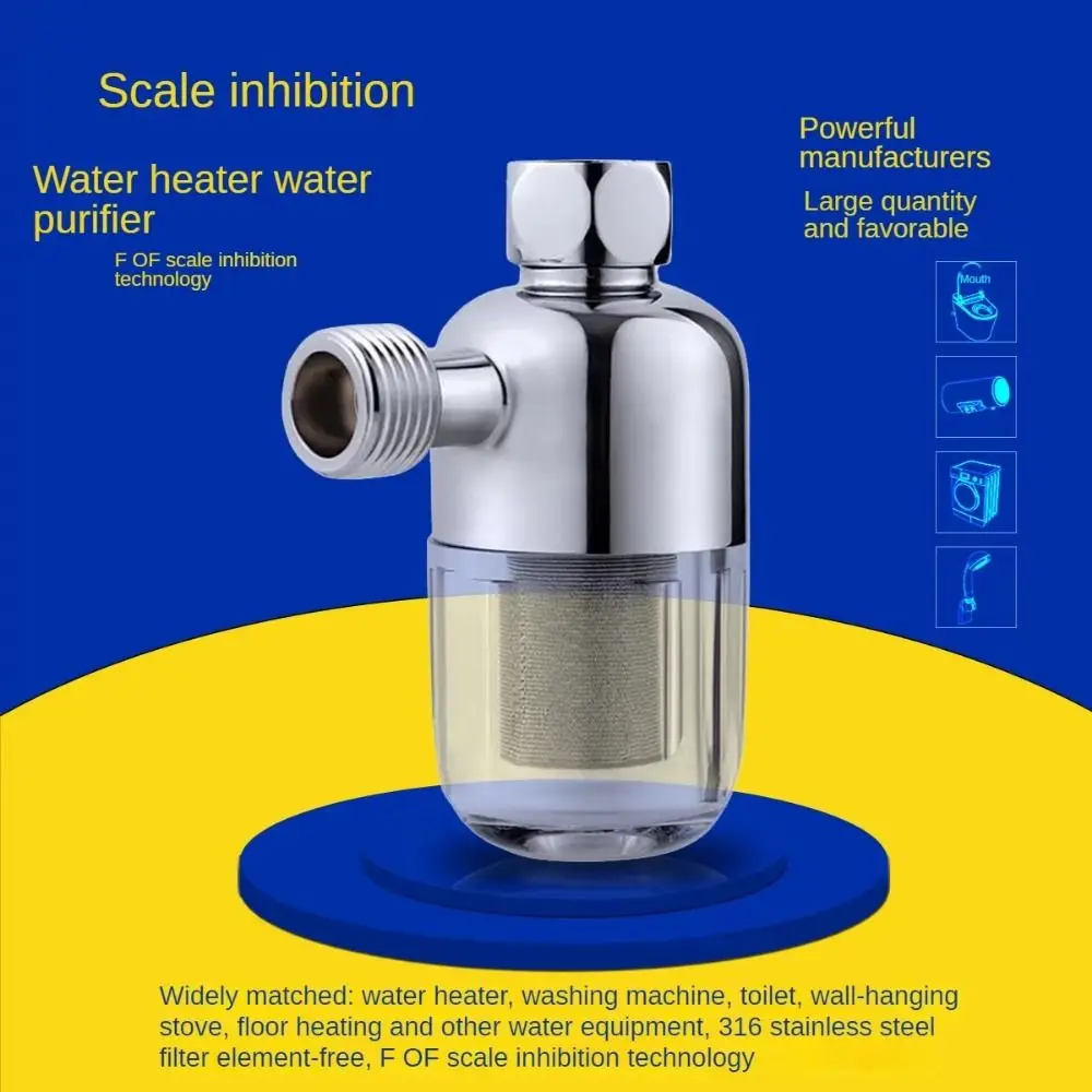 

Full Copper Pre Water Filter Transparent Stainless Steel Water Purifier 4 Points Anti-scaling Spray Head Bathroom