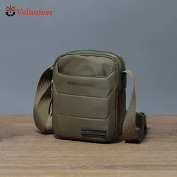 Wolontariusz torby Crossbody dla mężczyzn 2023 nowe modne tkaniny Oxford w stylu Vintage wszechstronne lekkie turystyka torba na ramię 1713-12
