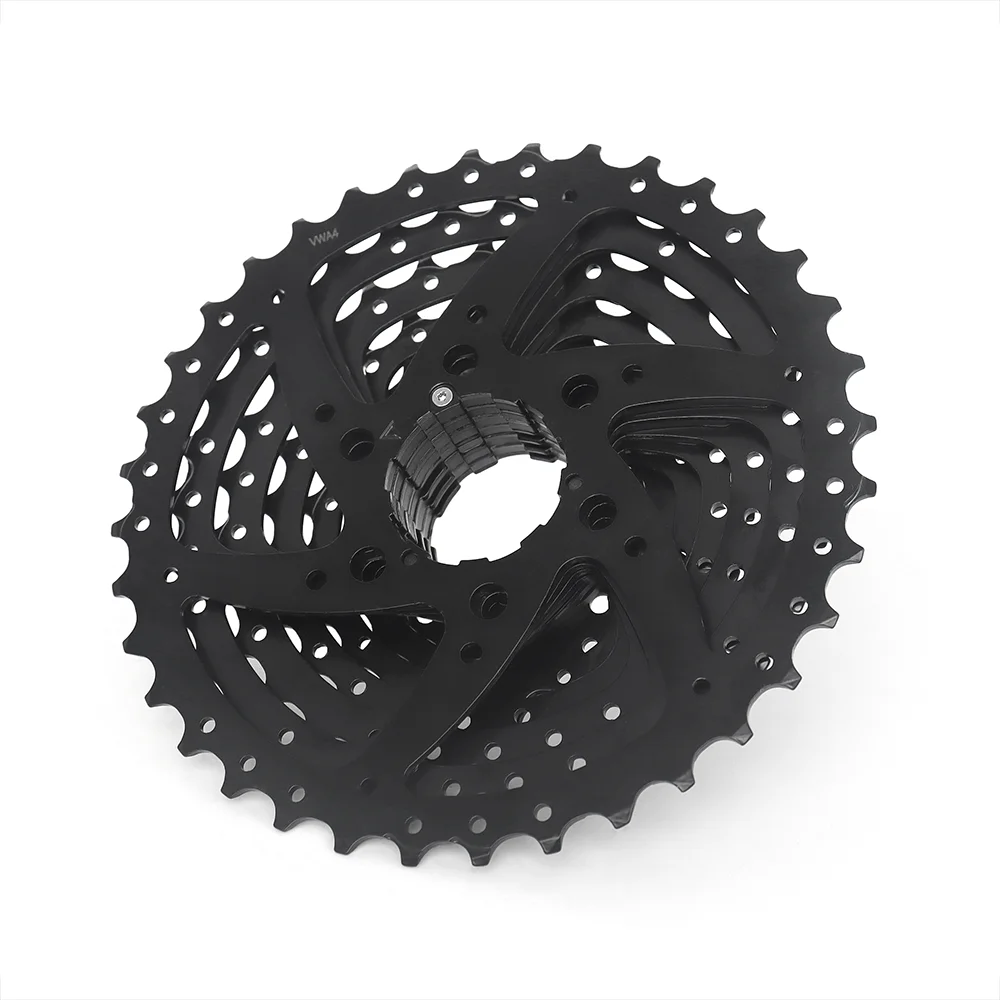 SUNRACE CSM98 9 Speed MTB Bike Cassette Sprocket 11-36T Road Bike Black Cassette Sprocket HG for Shimano Sram