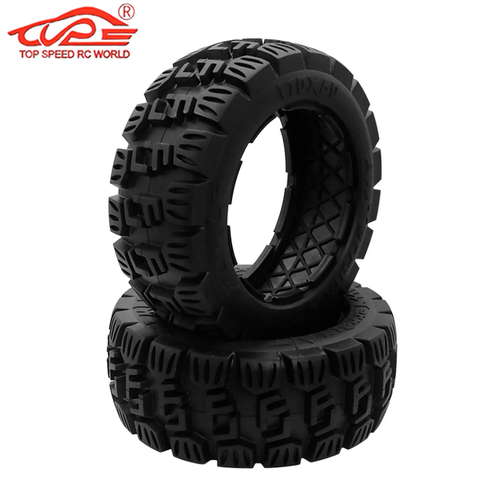 Upgrade Off-road All Terrain Tyre Front or Rear Tire Skin (170x60mm /80mm) for 1/5 Hpi Rovan Rofun KM BAJA 5B SS Buggy Rc Parts