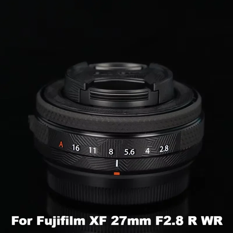 For Fuji Fujifilm XF 27mm F2.8 R WR Anti-Scratch Camera Sticker Coat Wrap Protective Film Body Protector Skin Cover