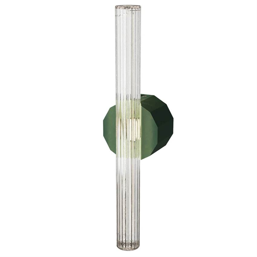 Nordic striped glass tube wall lamps bedroom bedside lamp modern aisle living room bathroom mirror head sconces lights lighting