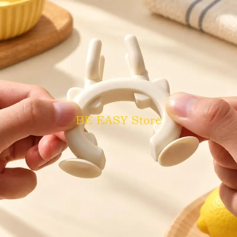 E28F Elevated Kitchen Tool Rest with Hanging Storage, Holds Ladles, Chopsticks, and Tongs Between Tasks During Meal Preparation