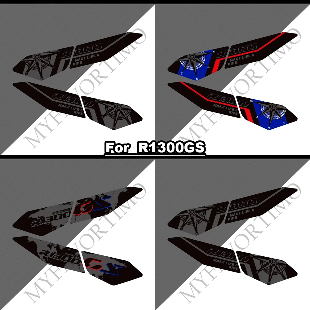 R1300GS Motorcycle Front Beak Fuel Tank Pad Sticker Fender Protector Decal For BMW R 1300 GS 1300GS ADV Adventure 2023 2024