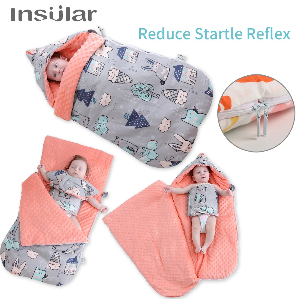 Warme Baby Kinderwagen Schlafsack Fleece Kinderwagen Fußsack Infant Swaddle Wrap Umschläge Für Neugeborene Baby Decke 3 Farben Schlafsack